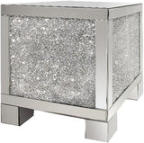 ZARAH Mirrored 20" Wide End Table