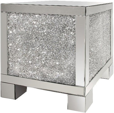 ZARAH Mirrored 20" Wide End Table