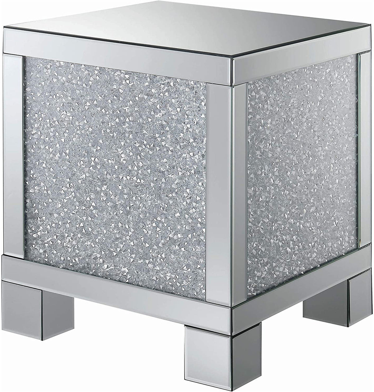 ZARAH Mirrored 20" Wide End Table
