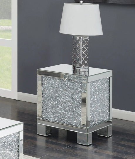 ZARAH Mirrored 20" Wide End Table
