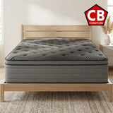 ZIDNEY 15 Inch Pillow Top Mattress