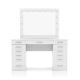 ZILKER White 64" Wide Counter Height Vanity Set
