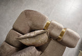 ZURICH Coffee Luxury Sofa & Loveseat