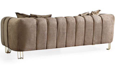 ZURICH Coffee Luxury Sofa & Loveseat