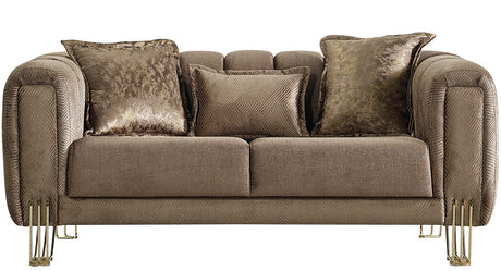 ZURICH Coffee Luxury Sofa & Loveseat