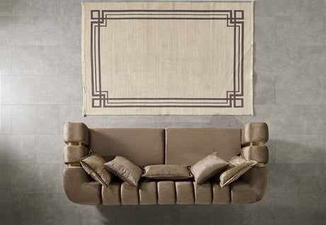 ZURICH Coffee Luxury Sofa & Loveseat