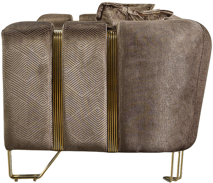 ZURICH Coffee Luxury Sofa & Loveseat