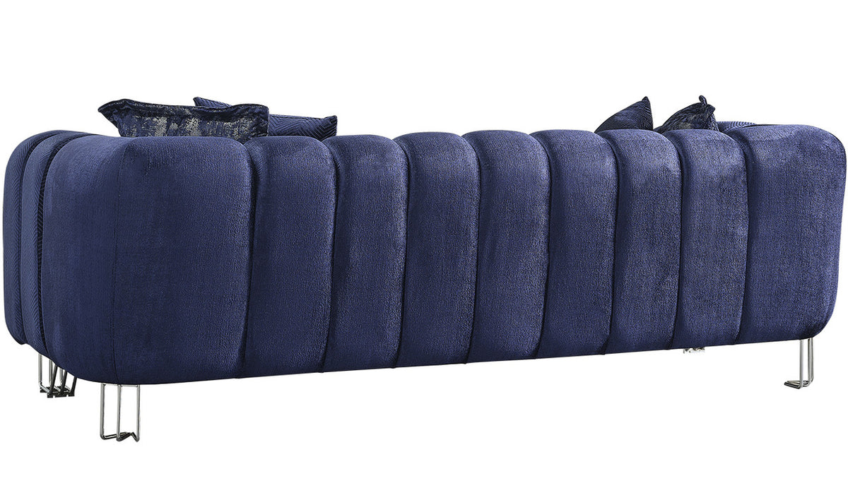 ZURICH Navy Luxury Sofa & Loveseat