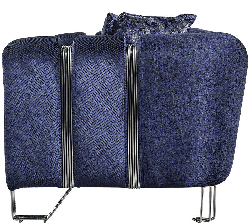 ZURICH Navy Luxury Sofa & Loveseat