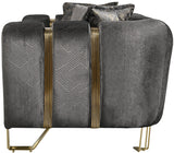 ZURICH Gray Luxury Sofa & Loveseat