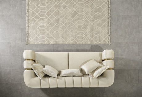 ZURICH Ivory Luxury Sofa & Loveseat