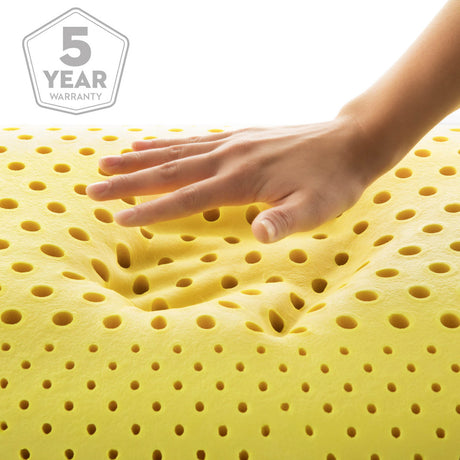Zoned ActiveDough Chamomile Pillow with Aromatherapy Spray, Mid Loft