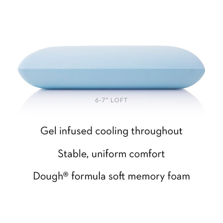Z-GEL DOUGH Infused Memory Foam Pillow, High Loft