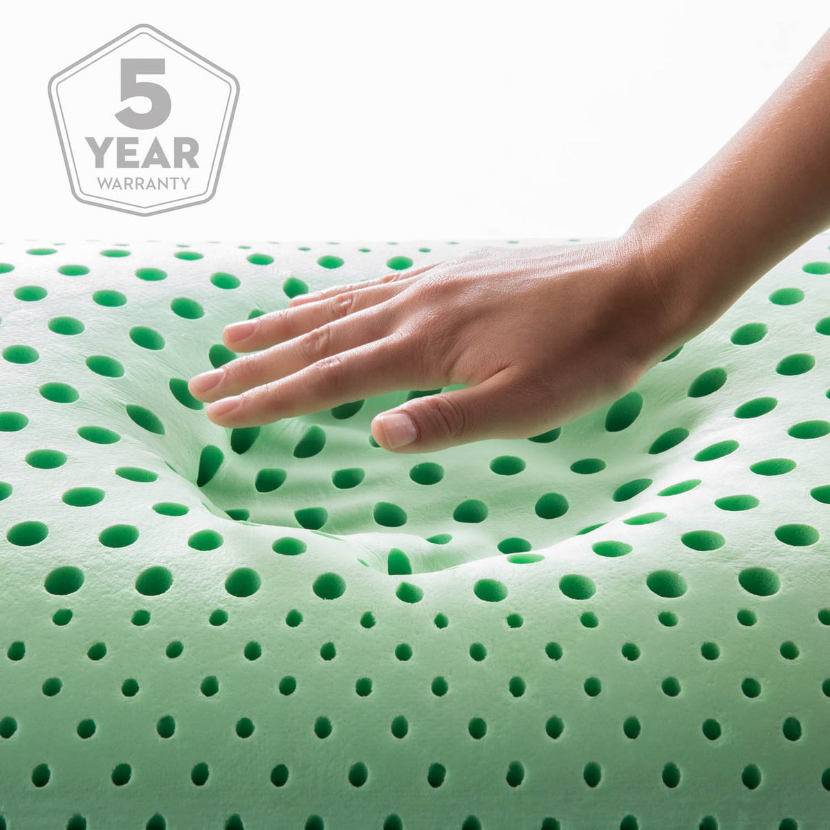 Zoned ActiveDough Peppermint Pillow with Aromatherapy Spray, Mid Loft