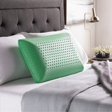 Zoned ActiveDough Peppermint Pillow with Aromatherapy Spray, Mid Loft