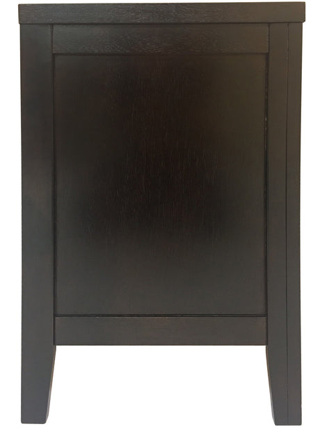 ZADE Brown 22" Wide Night Stand