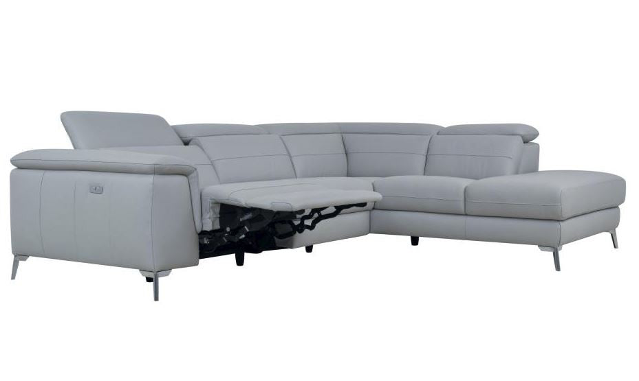 ZAHARA Gray Powered Reclining Sectional