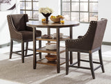 Zophie Brown 3 Pc Counter Set