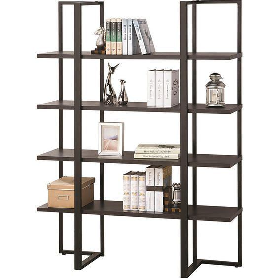 Zoran Wide Cappuccino Bookcase