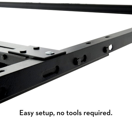 Twin / Full Adjustable Bed Frame - Glides