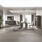 Venezia - Synthetic Leather Side Chair (Set of 2) - Gray