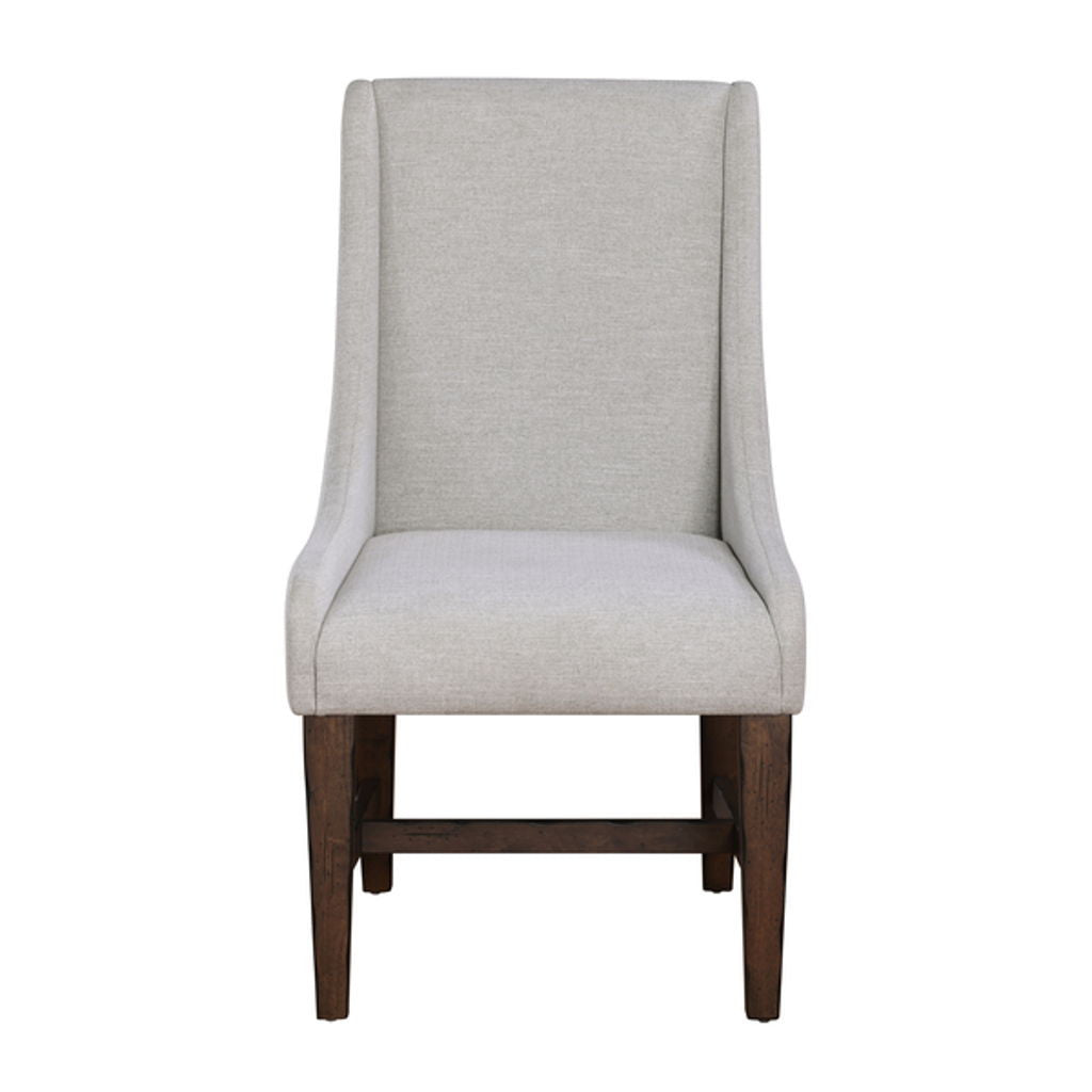 Auburn - Arm Chair - White