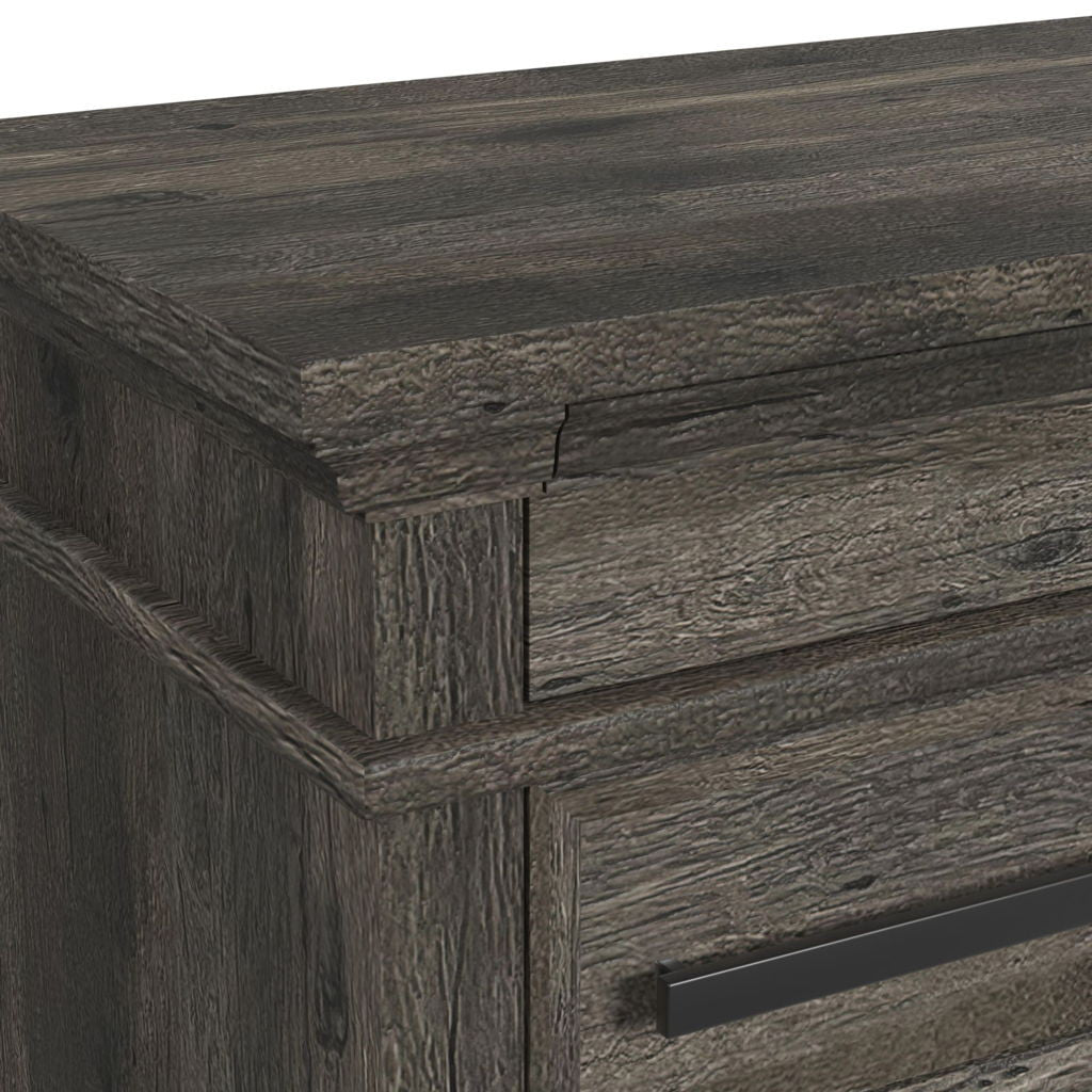 Park Ridge - 6-Drawer Chest - Charcoal