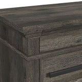 Park Ridge - 3-Drawer Nightstand - Charcoal