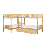 Bartly - Corner Bunk Bed