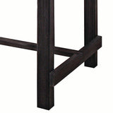 Yelena - Counter Height Table With Marble Top - Marble Top & Weathered Espresso