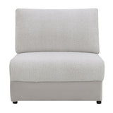 Tarrance - Modular Power Armless Recliner - Gray