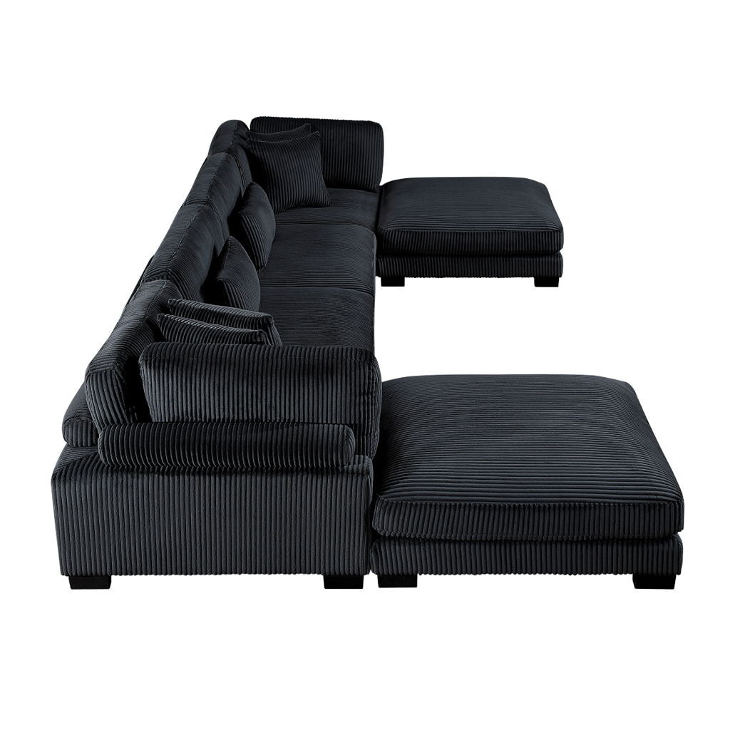 Traverse - Sectional With Ottoman