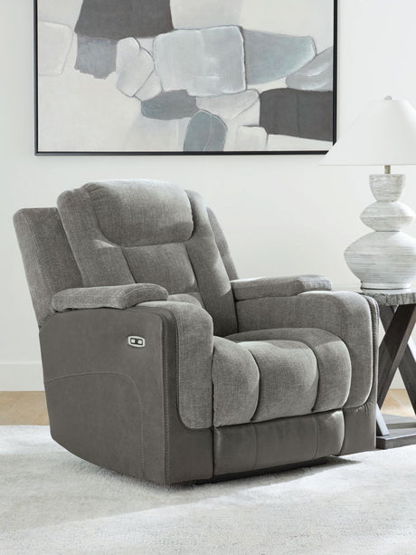 Mixed Motion - Power Recliner With Adjustable Headrest