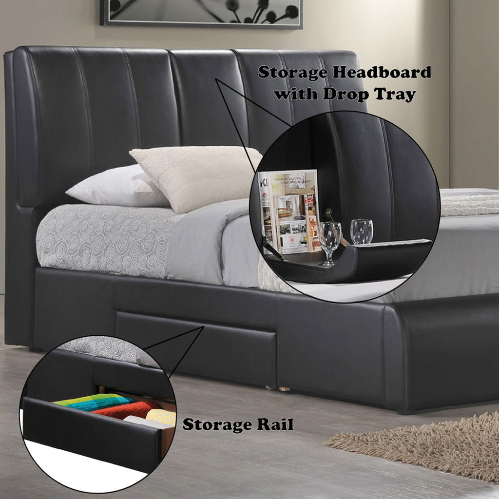 Kofi - Bed w/Storage
