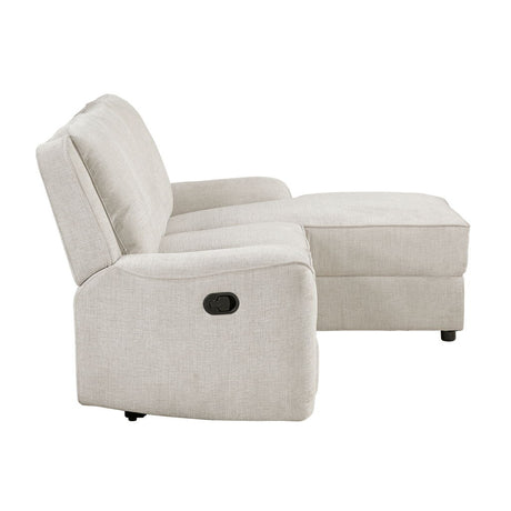 Monterey - 2 Piece Reclining Sectional With Right Chaise