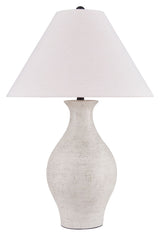 Ashbend - Ceramic Table Lamp - Antique White