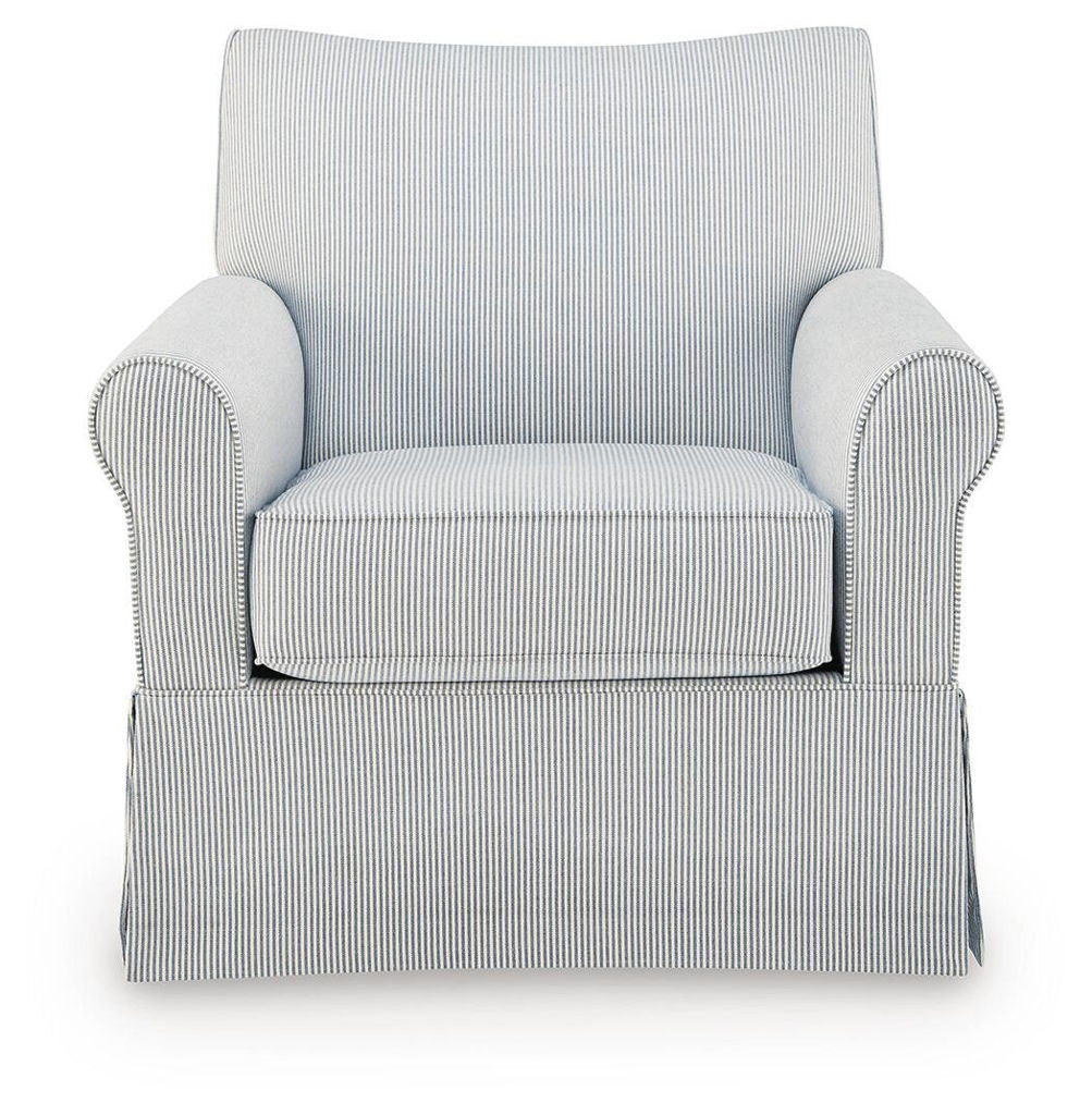 Searcy - Swivel Glider Accent Chair
