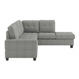 Maston - 2 Piece Reversible Sectional With Drop-Down Cup Holders