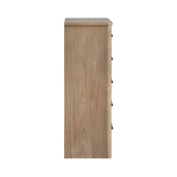 Anika - 5 Drawer Chest - Natural / Brown