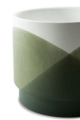 Ardenridge - Planter Set (Set of 2) - Green / White
