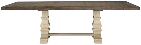 Bolanburg - Extension Dining Table - Brown / Beige