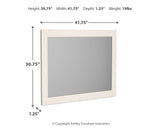 Stelsie - Bedroom Mirror - White