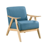 Damala - Accent Chair Light Brown Base