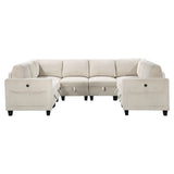 Walterboro - Sectional With Storage, Storage Pouches And Charging Ports