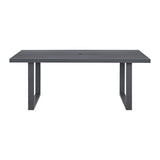 Playa - Dining Table - Dark Gray / Beige