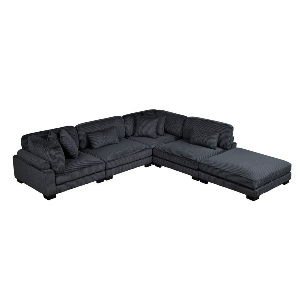 Traverse - Sectional With Ottoman