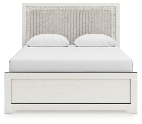 Zuraleus - Upholstered Panel Bed