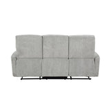Lyndon - Double Reclining Sofa - Gray