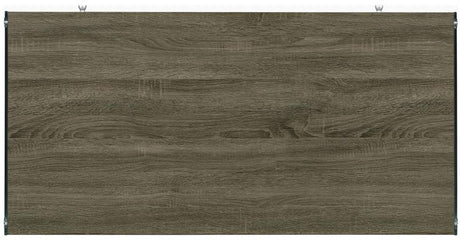 AITZA Gray 47" Wide Glossy White Writing Desk