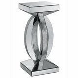 AMAYA Mirrored 12" Wide End Table